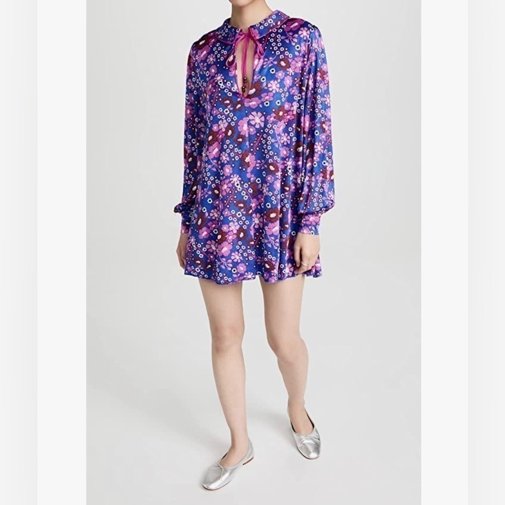 Free People Daisy Jane Floral Shift Dress